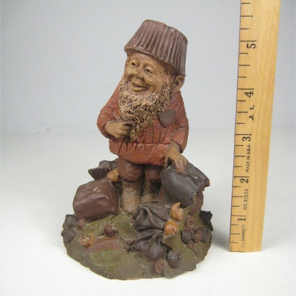 Tom Clark Gnome Figurine Sculpture Elf Chocolate Chip Vintage Resin WEAR - Picture 2 of 14